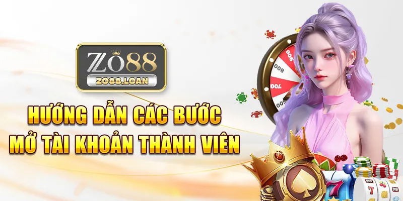 Hướng dẫn các bước mở tài khoản thành viên