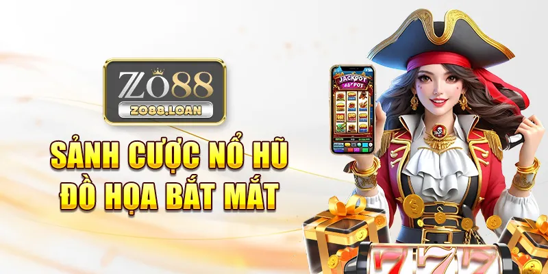 Sảnh cược nổ hũ đồ họa bắt mắt